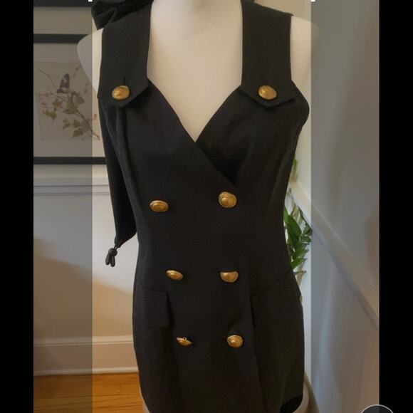 Vintage Rina Rossi Chic and Crazy vest jacket and high waisted skirt suit size 8 - Picture 15 of 16